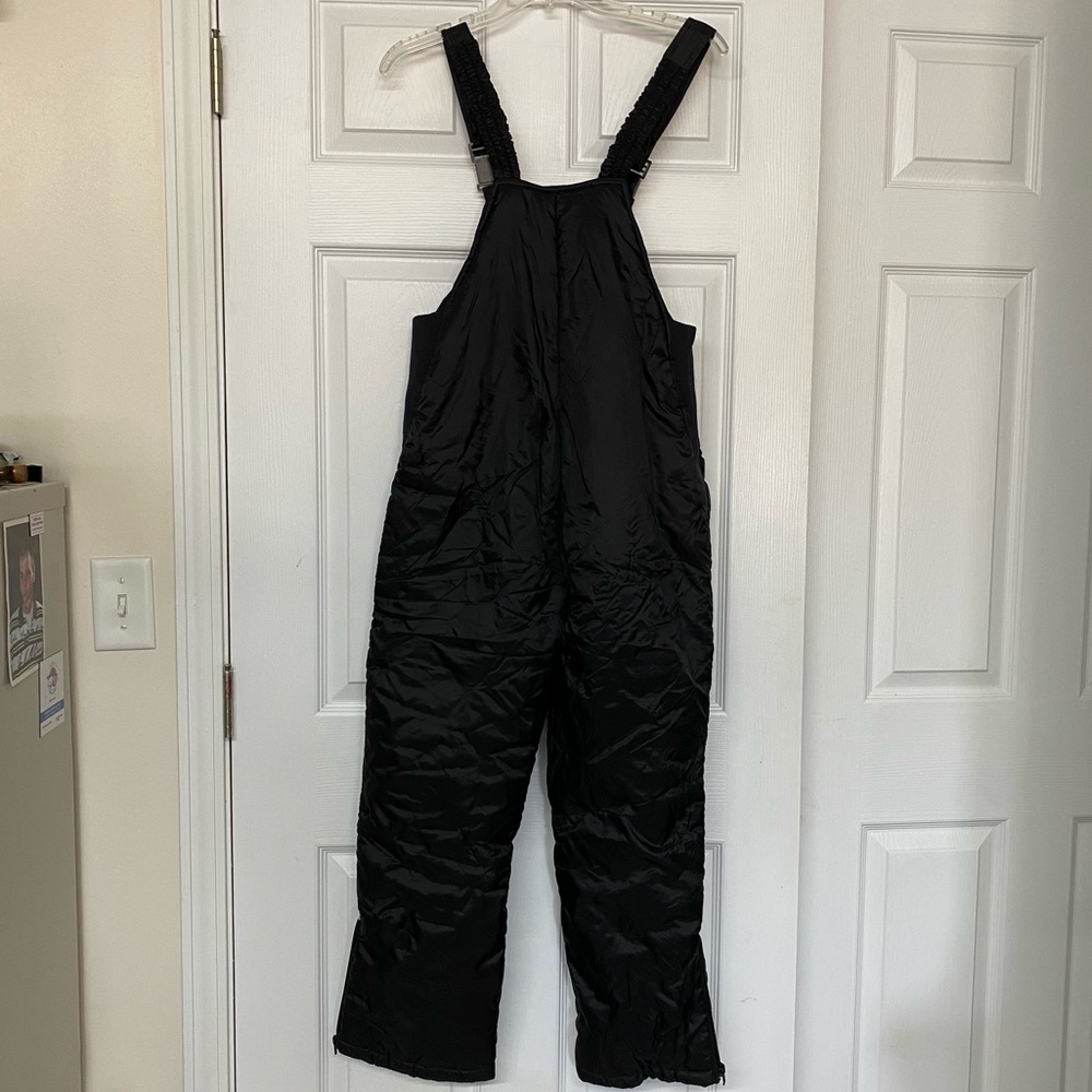 Swiss Alps Black Insulated Ski Bibs Women’s Sz S
